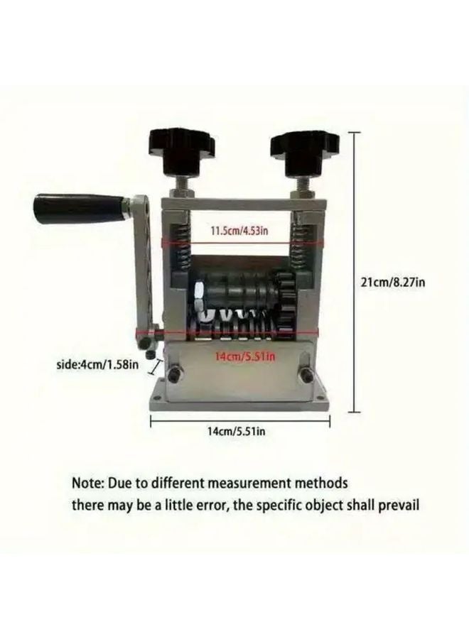 Heavy Duty Manual Wire Stripper Portable Handheld Crank Handle Aluminum Frame 6 Inlet Holes - Image 5